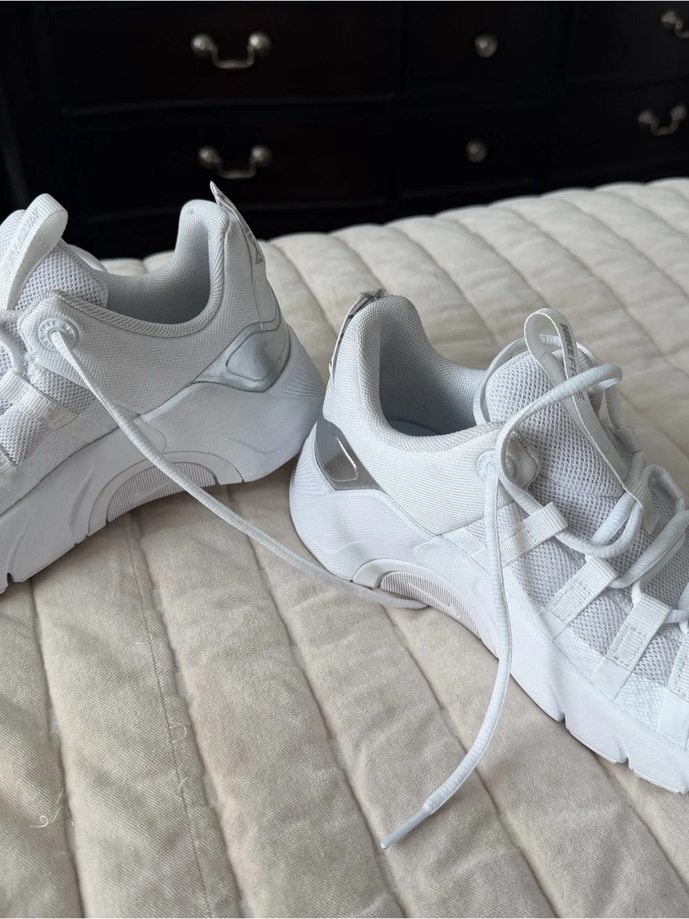 Nike Women’s All-White Athletic Sneakers